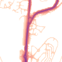 Daytime road noise heatmap for ME4 6FJ