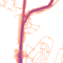 Daytime road noise heatmap for ME4 6FL