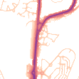 Daytime road noise heatmap for ME4 6FZ