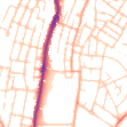 Daytime road noise heatmap for ME4 6HG