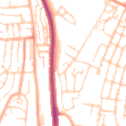 Daytime road noise heatmap for ME4 6PG