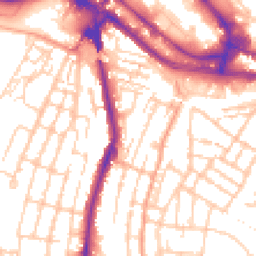 Daytime road noise heatmap for ME4 6PH