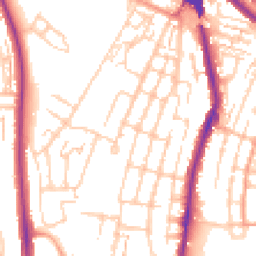 Daytime road noise heatmap for ME4 6SA