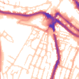 Daytime road noise heatmap for ME4 6SY