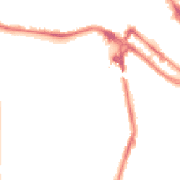 Night-time road noise heatmap for ME4 6SY