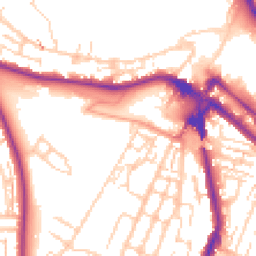 Daytime road noise heatmap for ME4 6TW