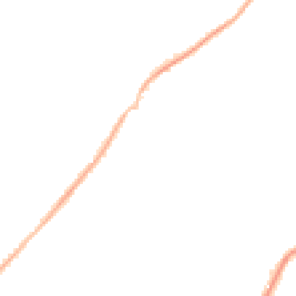 Night-time road noise heatmap for ME5 0DP
