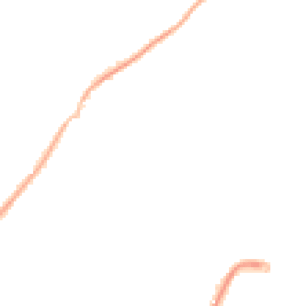 Night-time road noise heatmap for ME5 0DU
