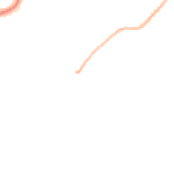 Night-time road noise heatmap for ME5 0JL