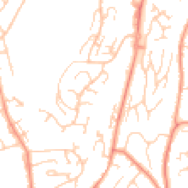 Daytime road noise heatmap for ME5 7RA