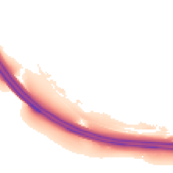 Night-time road noise heatmap for ME5 9HN