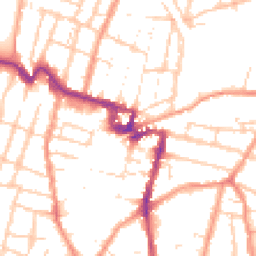 Daytime road noise heatmap for ME7 1AJ