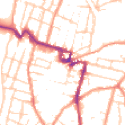 Daytime road noise heatmap for ME7 1AQ
