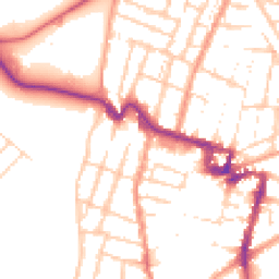Daytime road noise heatmap for ME7 1AY