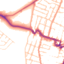 Daytime road noise heatmap for ME7 1BE
