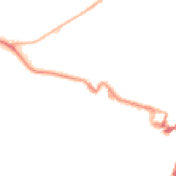 Night-time road noise heatmap for ME7 1BE