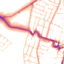 Daytime road noise heatmap for ME7 1BF