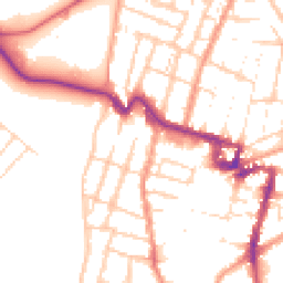 Daytime road noise heatmap for ME7 1BJ