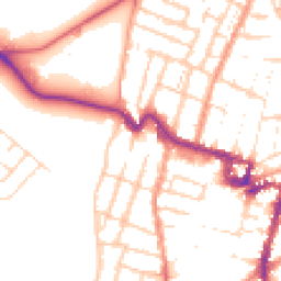 Daytime road noise heatmap for ME7 1BQ
