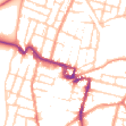 Daytime road noise heatmap for ME7 1BZ