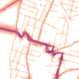 Daytime road noise heatmap for ME7 1DG
