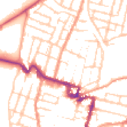 Daytime road noise heatmap for ME7 1DH
