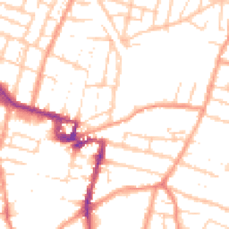 Daytime road noise heatmap for ME7 1EA