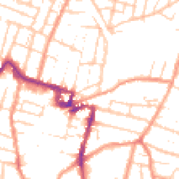 Daytime road noise heatmap for ME7 1EB