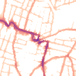Daytime road noise heatmap for ME7 1ED