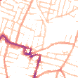 Daytime road noise heatmap for ME7 1EE