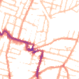Daytime road noise heatmap for ME7 1EF