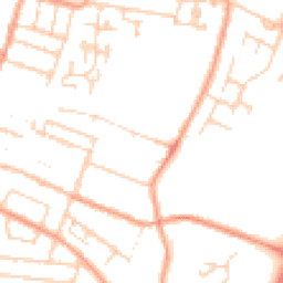 Daytime road noise heatmap for ME7 2LA
