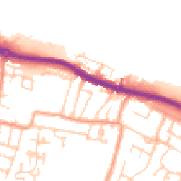 Daytime road noise heatmap for ME7 2RH