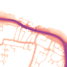 Daytime road noise heatmap for ME7 2RP