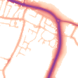 Daytime road noise heatmap for ME7 2WD