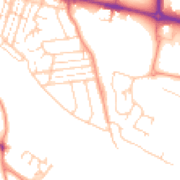 Daytime road noise heatmap for ME7 3AX
