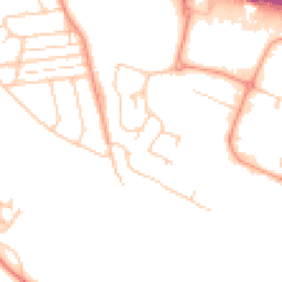 Daytime road noise heatmap for ME7 3EN