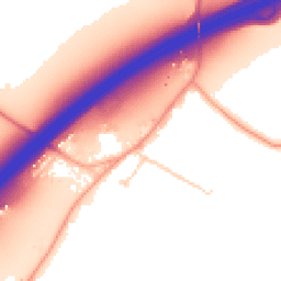 Daytime road noise heatmap for ME7 3LE