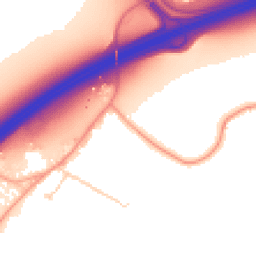 Daytime road noise heatmap for ME7 3LR
