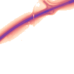 Night-time road noise heatmap for ME7 3LR