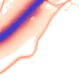 Daytime road noise heatmap for ME7 3NB