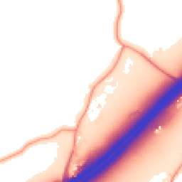 Daytime road noise heatmap for ME7 3NL