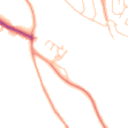 Daytime road noise heatmap for ME7 3PP