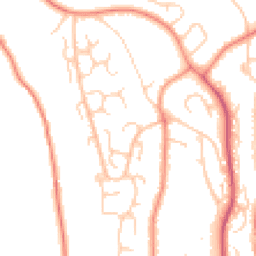 Daytime road noise heatmap for ME7 3QN