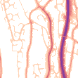 Daytime road noise heatmap for ME7 3RA