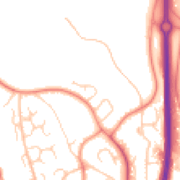 Daytime road noise heatmap for ME7 3RP