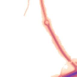 Night-time road noise heatmap for ME7 3SB