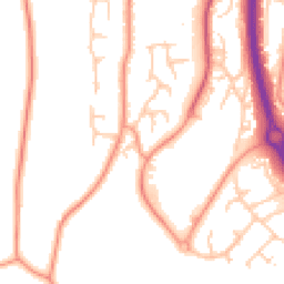 Daytime road noise heatmap for ME7 3TD