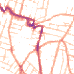 Daytime road noise heatmap for ME7 4AW