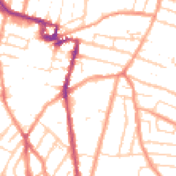 Daytime road noise heatmap for ME7 4EF